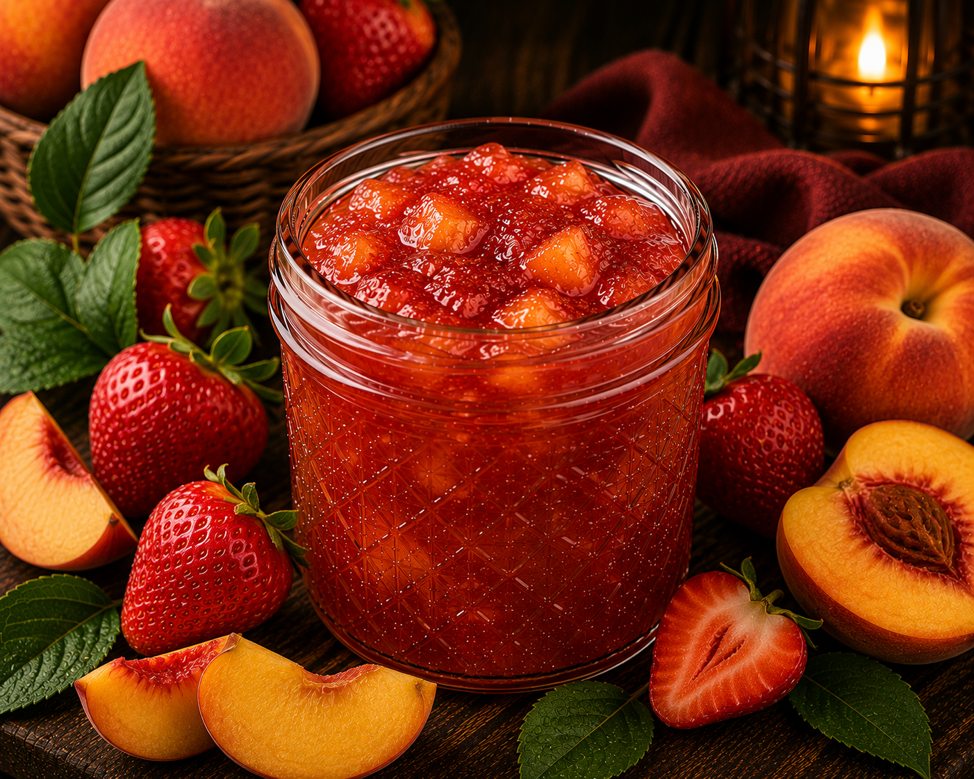 Strawberry Peach Jam